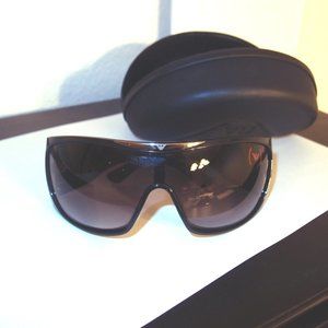 EMPORIO ARMANI ITALIAN WRAP/SHIELD SUNGLASSES-EA9347/S